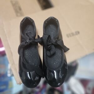 Black Patent Leather tap Shoes